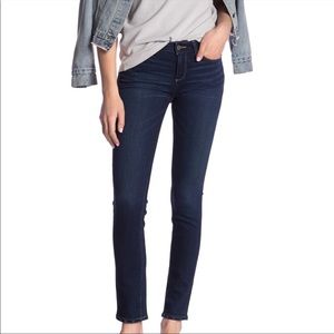 Paige Skyline Ankle Peg Dark Wash Classic Stretch Denim Skinny Jeans 26